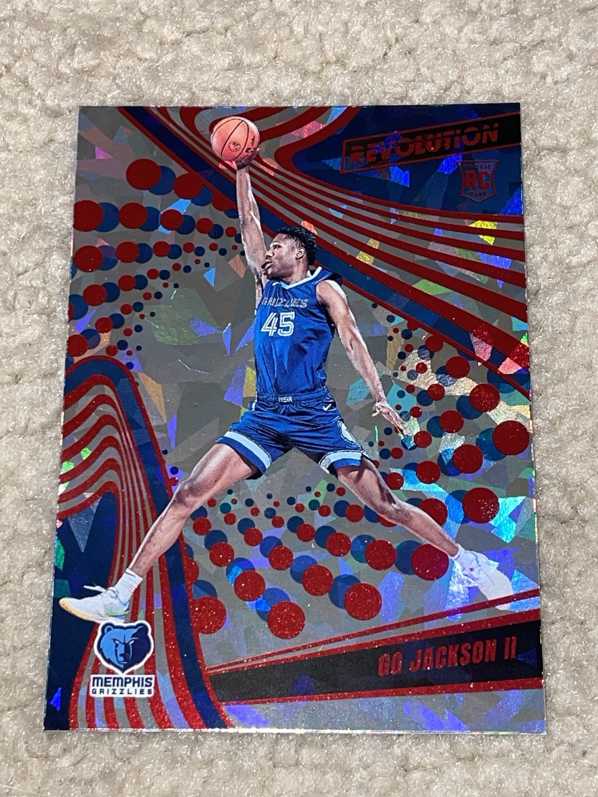 2023-24 Panini Revolution GG Jackson II Chinese New Year RC #142 Grizzlies