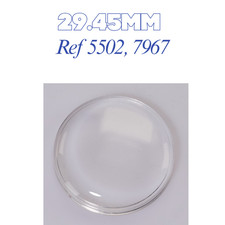 T13 Tropic 13 cristallo adatto a Rolex Thunderbird 1625 Zephyr 5502 29,45 mm