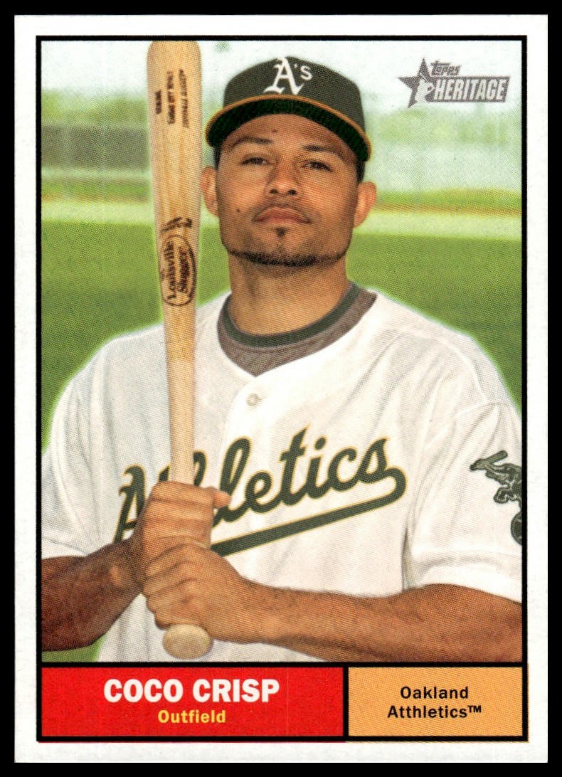 2010 Topps Heritage Coco Crisp #277