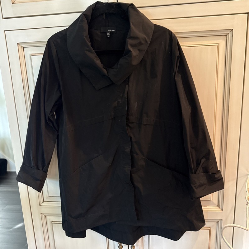 Sun Kim Black Lightweight Jacket - Size L