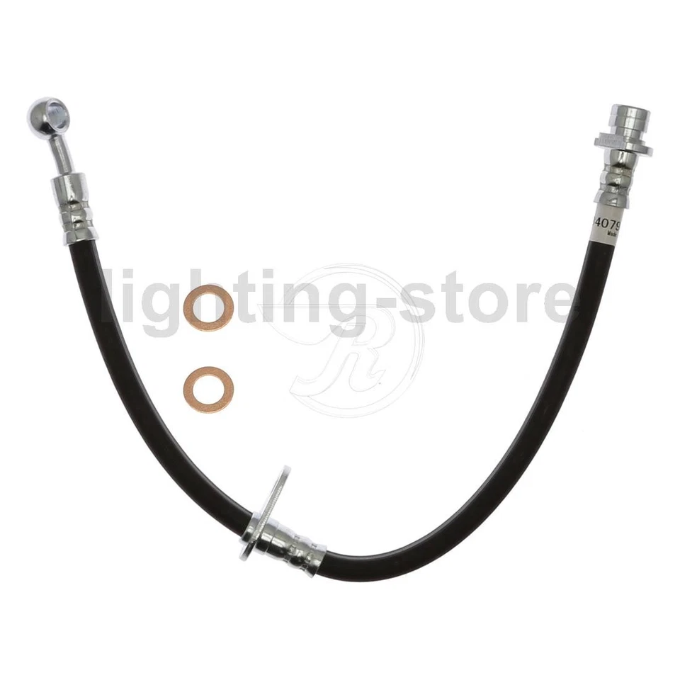 2 líneas de freno de manguera hidráulica de freno delantero para Honda Accord 2013 2014 Honda Accord Foto 3 de 4