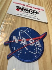 NASA Aerospace EMBROIDERED PATCH, IRON ON
