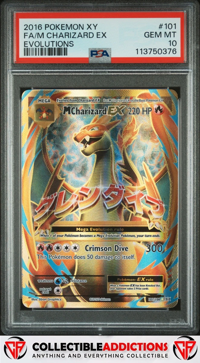 Charizard Pokmon TCG Grade 10 Evolutions Individual Collectible Card Game  Cards for sale | eBay