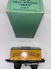 VINTAGE HORNBY TRAINS 42223 O GAUGE - No 50 SALT WAGON 'SAXA Salt”