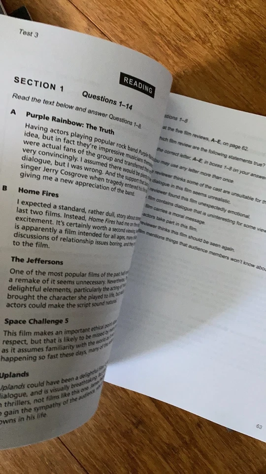 New 2025 Newest Cambridge IELTS 18,19,20 hard book /Academic/All English Content - Image 4 of 4