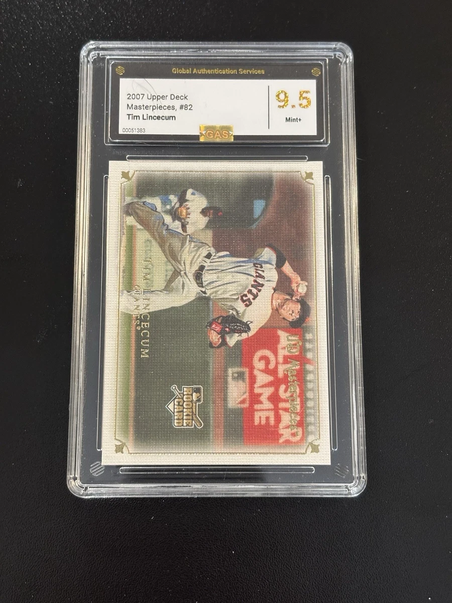 2007 UD Masterpieces - Tim Lincecum #82 for sale | eBay