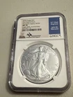 2026 $1 AMERICAN SILVER EAGLE NGC MS70 FIRST DAY OF ISSUE JOHN MERCANTI SIGNED