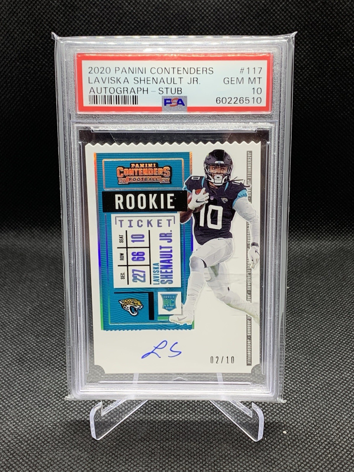 Laviska Shenault Jr. Panini Contenders #117 Autograph Stub