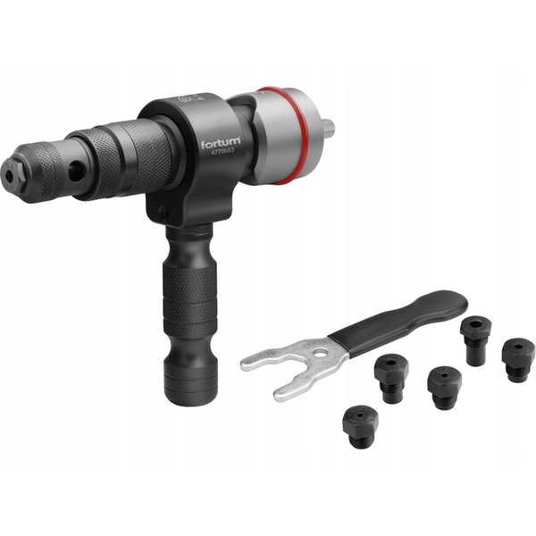 Blindnietadapter Nietadapter FüR Akkuschrauber 2,4–6,4Mm Profi Set Koffer-image