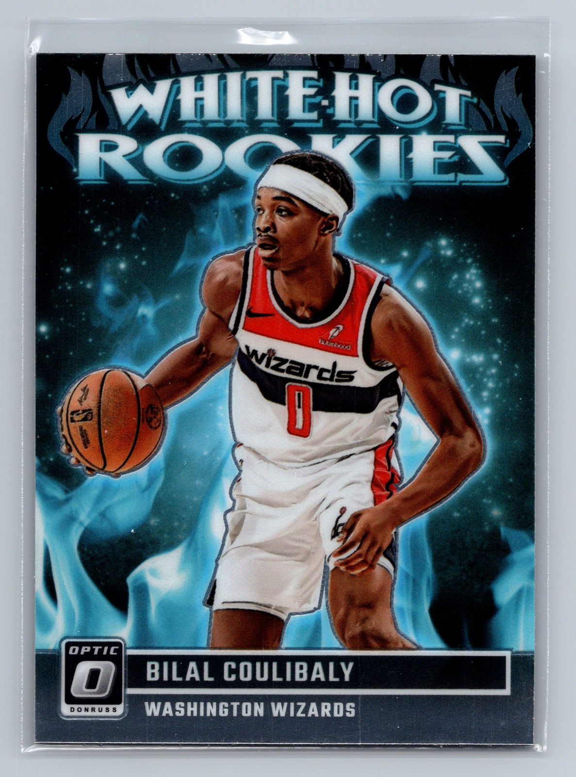 2023-24 Donruss Optic #4 Bilal Coulibaly White Hot Rookies