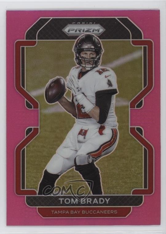 2021 Panini Prizm Pink Prizm Tom Brady #294 1mt4