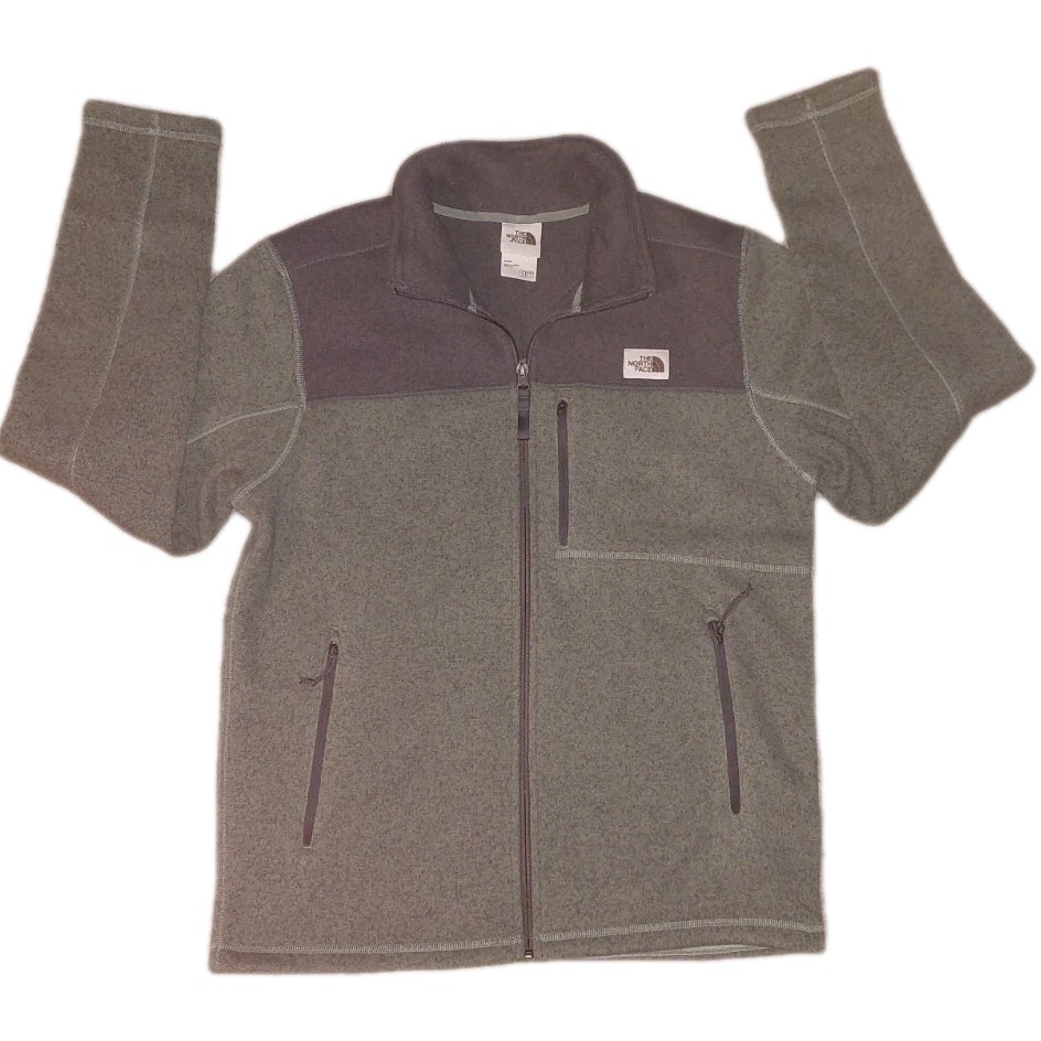 The North Face Leo Gordon Lyon Full Zip Fleece Jacket Size M.  Agave green/Aspha image 7