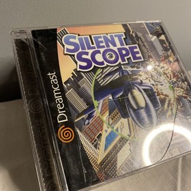 Silent Scope Sega Dreamcast, 2000 W/Registration Card Excellent Condition Tested