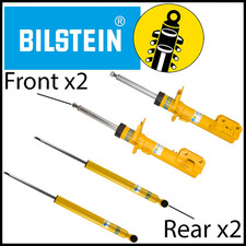 Bilstein B8 Front Struts & Rear Shock Absorbers Set fits 2011-2019 Ford Fiesta