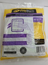 10 Fits For Proteam 107313, Super Coach Pro 10 Back Pack Vacuum Paper Bags