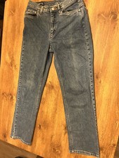 Women  s Size 6 Land  s End Medium Wash Classic Straight Leg Jeans comfy casual