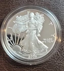 US Mint 2005-W $1 Proof American Silver Eagle in Box w/ COA