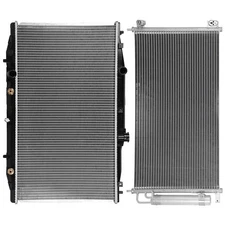 PICKOOR Radiator & AC Condenser Cooling Kit For Honda Accord 2007