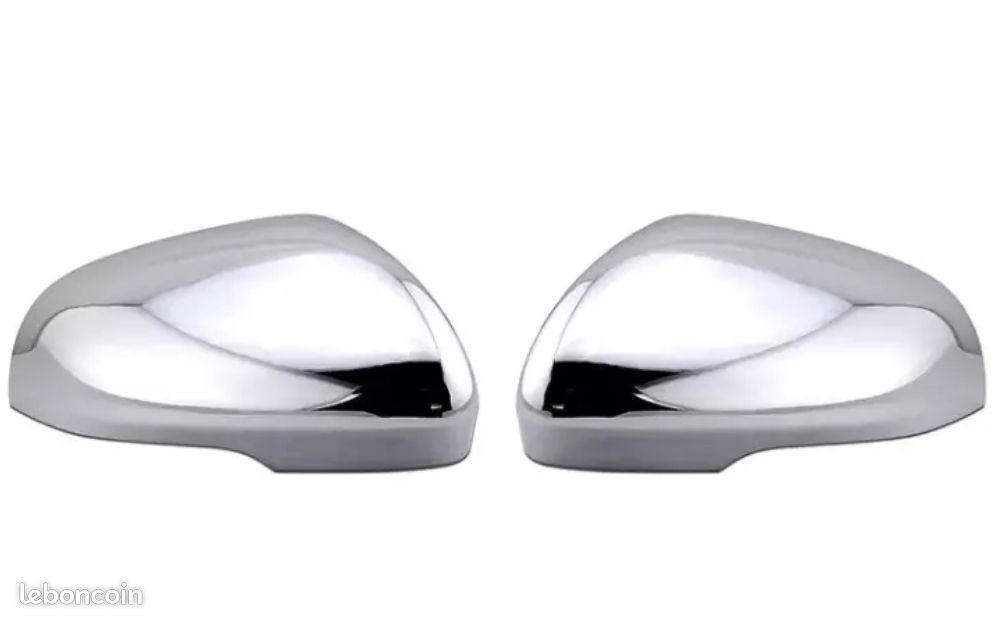 Coques de rétroviseur chromées Jaguar pour rénover et masquer les rayures de carrosserie