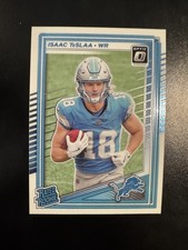 2025 Donruss Isaac Teslaa Optic Rated Rookie- Lions