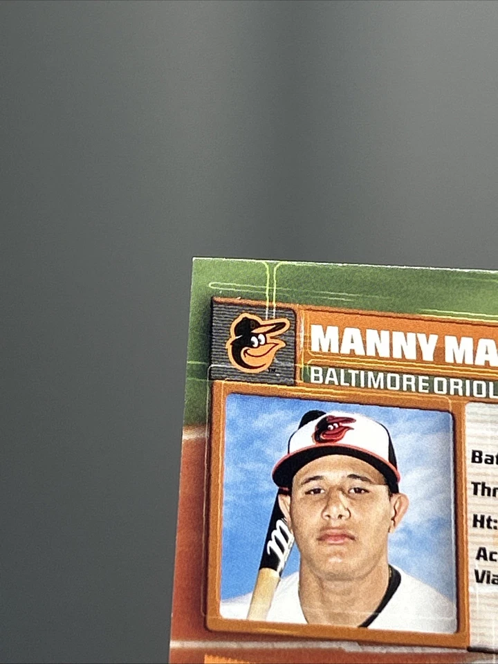 2014 Manny Machado Stadium Club Gold Foil - Baltimore Orioles z1026 - Image 3 of 4