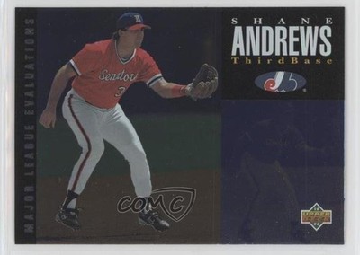 1994 Upper Deck Minor League Baseball Major Evaluations Shane Andrews #153 0e29