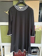 Michael Kors Women’s Dress Black White Polka Dots Size L Elegant Casual