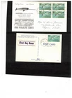 CANADA  1968  5c NARWHAL on FDC & POST CARD USED cat  #480  BOX 538