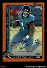 2025 Topps Chrome Travis Etienne Jr. Orange Wave Refractor (RAW)