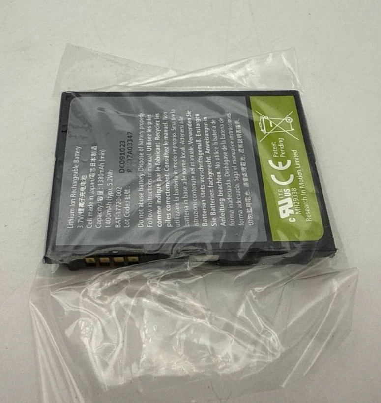 Batería para BlackBerry BAT-17720-002 Storm 9500 9530 Curve 8900 DX1 repuesto Foto 4 de 4