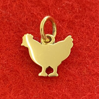 Dodo Pomellato Ciondolo Gallina Oro Giallo 18kt 750 Rara
