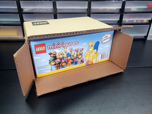LEGO GENUINE Collectable Minifigures 71009 The Simpsons Series 2 BOX of 60 NEW - Picture 8 of 8