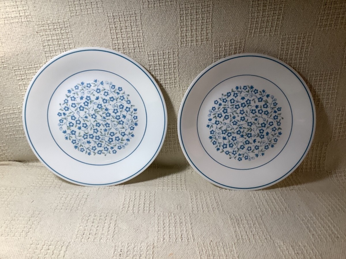 HOT Blue Heather Corelle With Blue Flowers Corelle Blue Heather