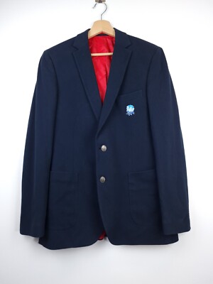 Eden Park Navy Two Button Sports Jacket Blazer Blue Rose RRP €380