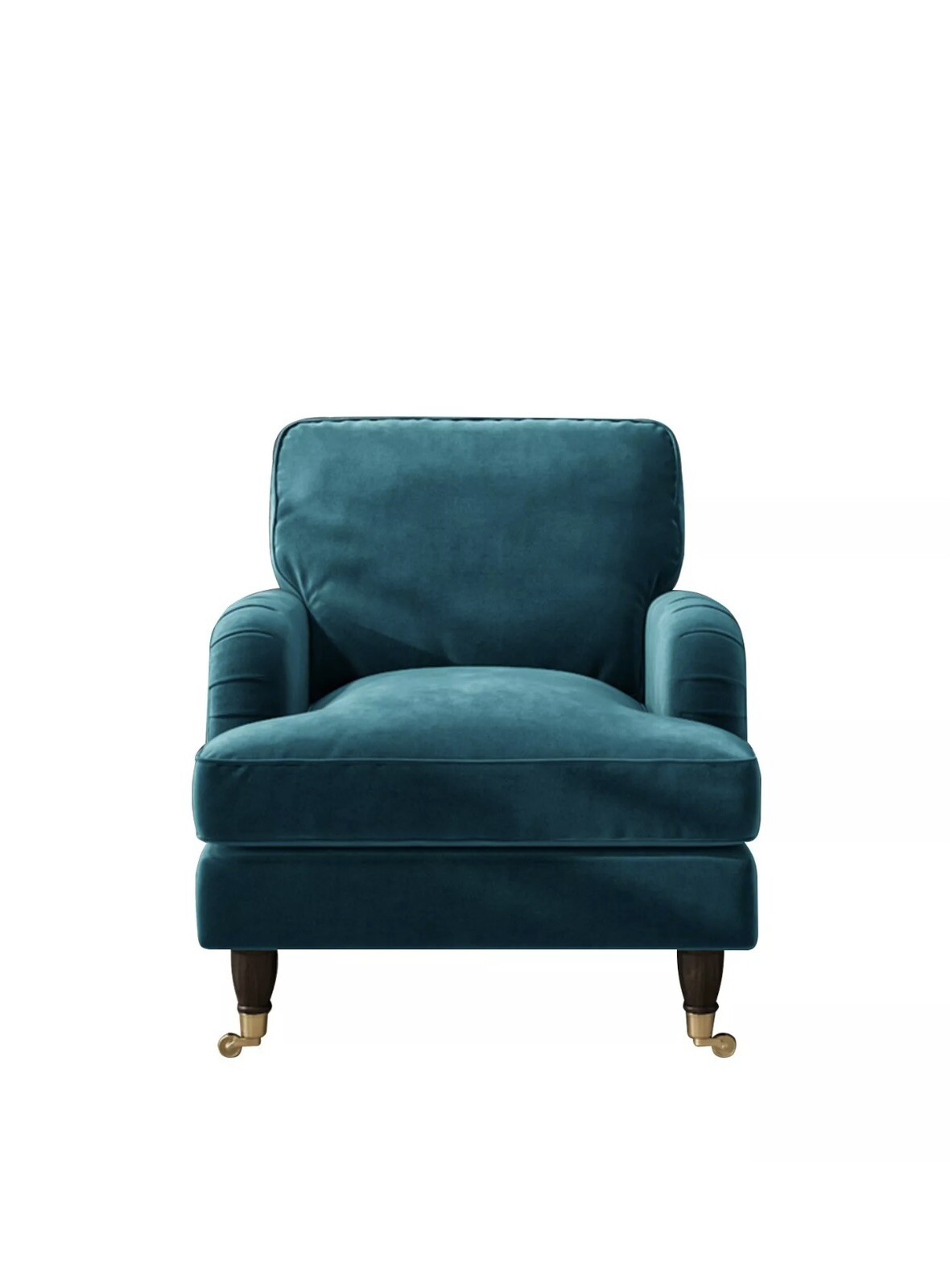 Blue Velvet Armchair eBay