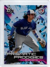 2019 Bo Bichette Topps Bowman Platinum Prismatic Prodigies Rookie RC PPP-35