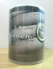 RiDATA DVD-R 16X MAGIC SILVER 100 PCS / 120 MIN FOR VIDEO / 4.7 GB FOR DATA 