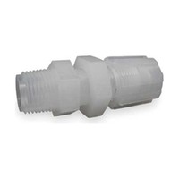 Gams-88-p Male Straight Adapter, Panel Mount, 1/2 In Gams-88-p Male Straight Adapter, Panel Mount, 1/2 In