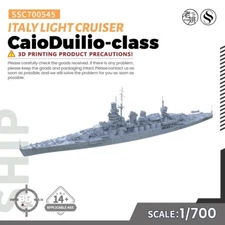 SSMODEL SSC700545 1/700 Military Model Kit Italy CaioDuilio Class Light Cruiser