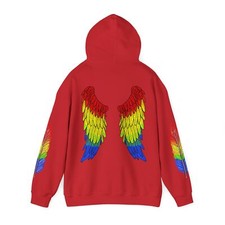 Rainbow Macaw Unisex Heavy Blend™ Hooded Sweatshirt