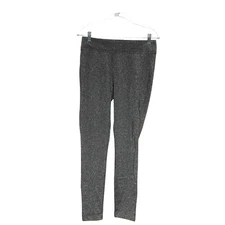 LOFT Gray Metallic Leggings (M)