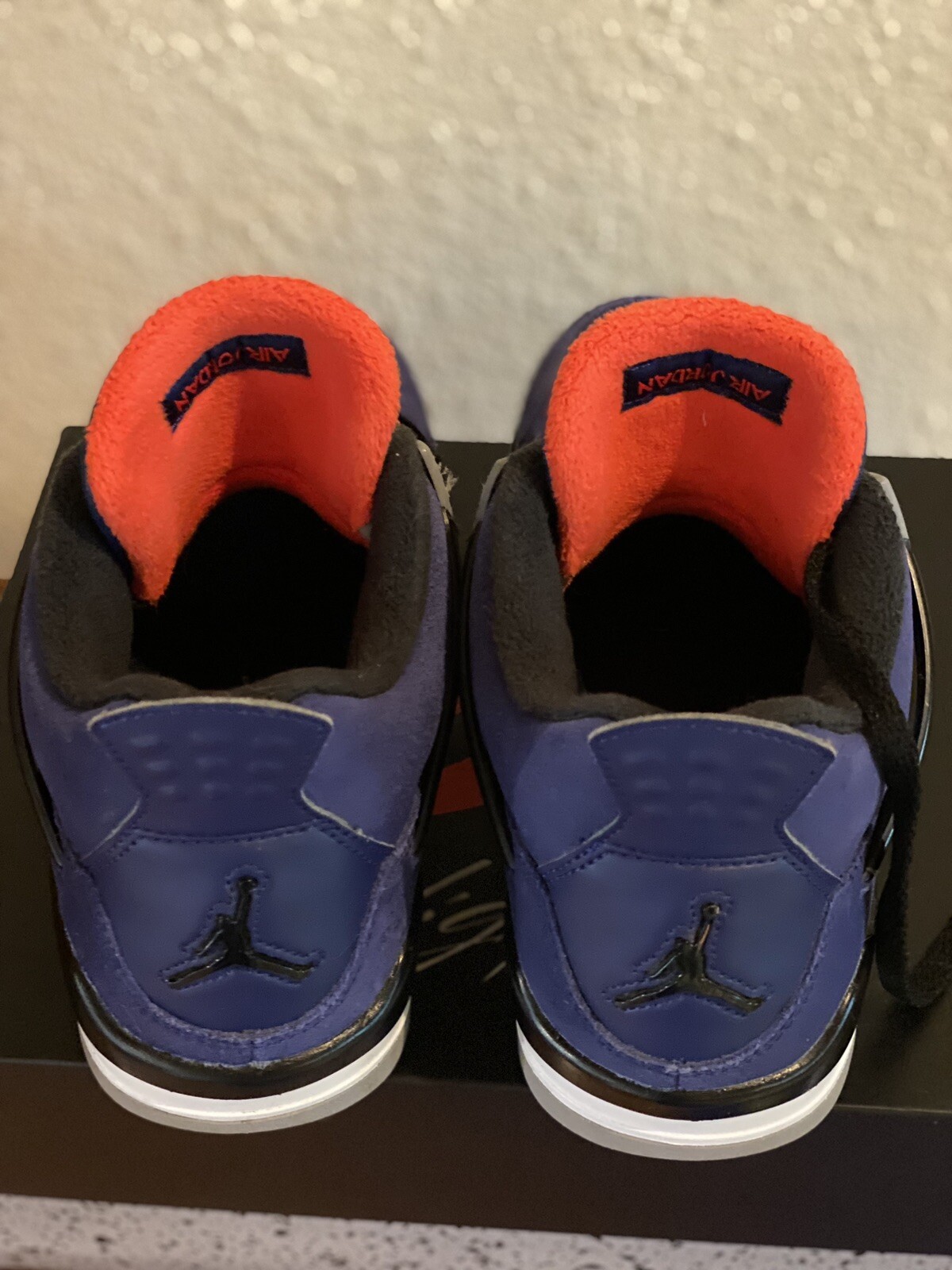 Nike Air Jordan 4 Retro Winterized Royal Blue Size 7Y image 6
