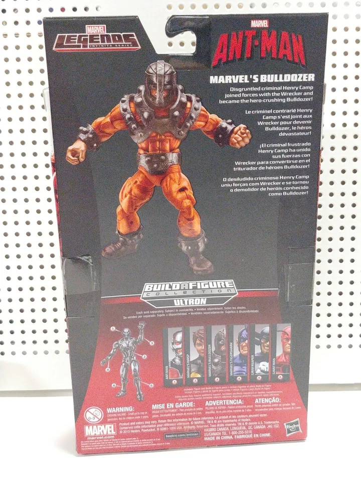 Bulldozer Marvel Legends Hasbro Nuevo Ultrón Construir-a-Figure Foto 2 de 2