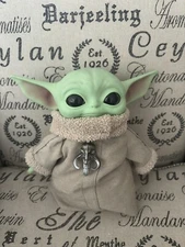 Star Wars The Mandalorian 11" The Baby Yoda Plush with Pendant