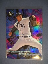 FRANKLIN PEREZ 2018 Bowman Platinum Prismatic Prodigies Purple #6 Tigers /250