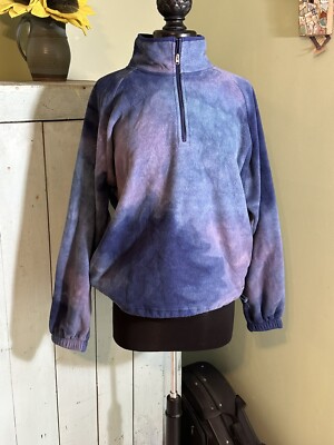 Tie Dye Hollister Pulli Schmetterling Tall Butterfly Ombre Raw Hem