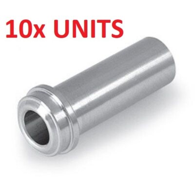 10x LOT HTC 1/4'' x 1/4'' Tube OD VCR High Flow Tube Gland 316L SS .873'' Length