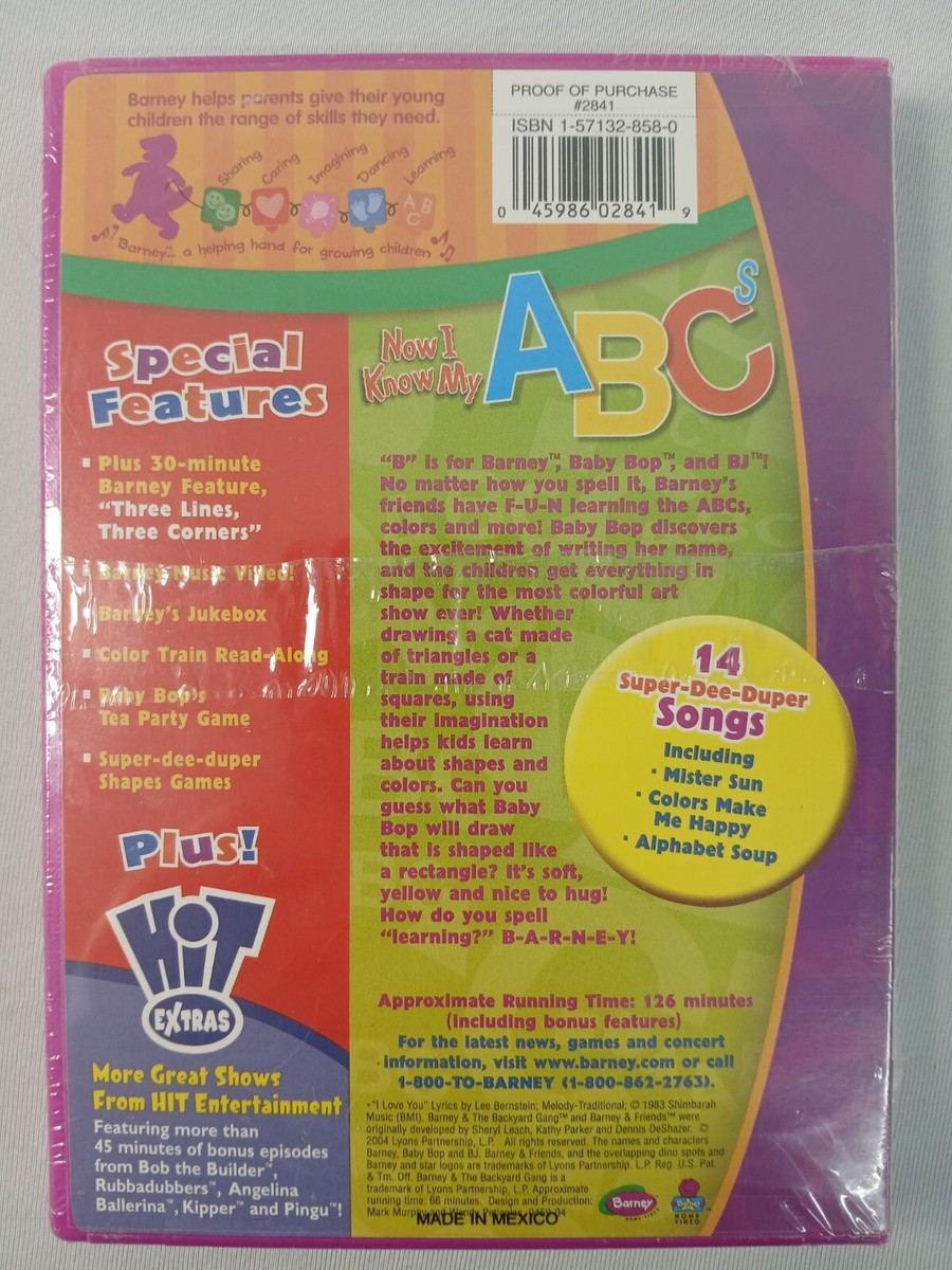 その他 Now I Know My ABC&#39;s [DVD] Barney 2-Pack / Now I Know My ABCs & Let's Play School
