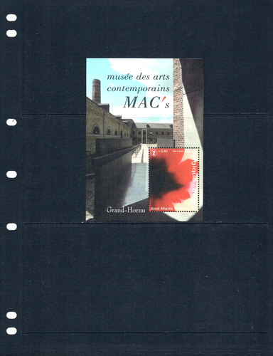 1/2 off $4.50 Scott Value - 2008 BELGIUM Modern Art s/s Museums CV MNH NH UMM - 第 2/4 張圖片