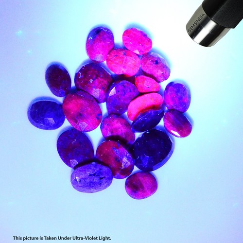 Natural Untreated Red Ruby Certified Lot 147.40Ct Mix Cut Loose Gems For Jewelry - Picture 8 of 8
